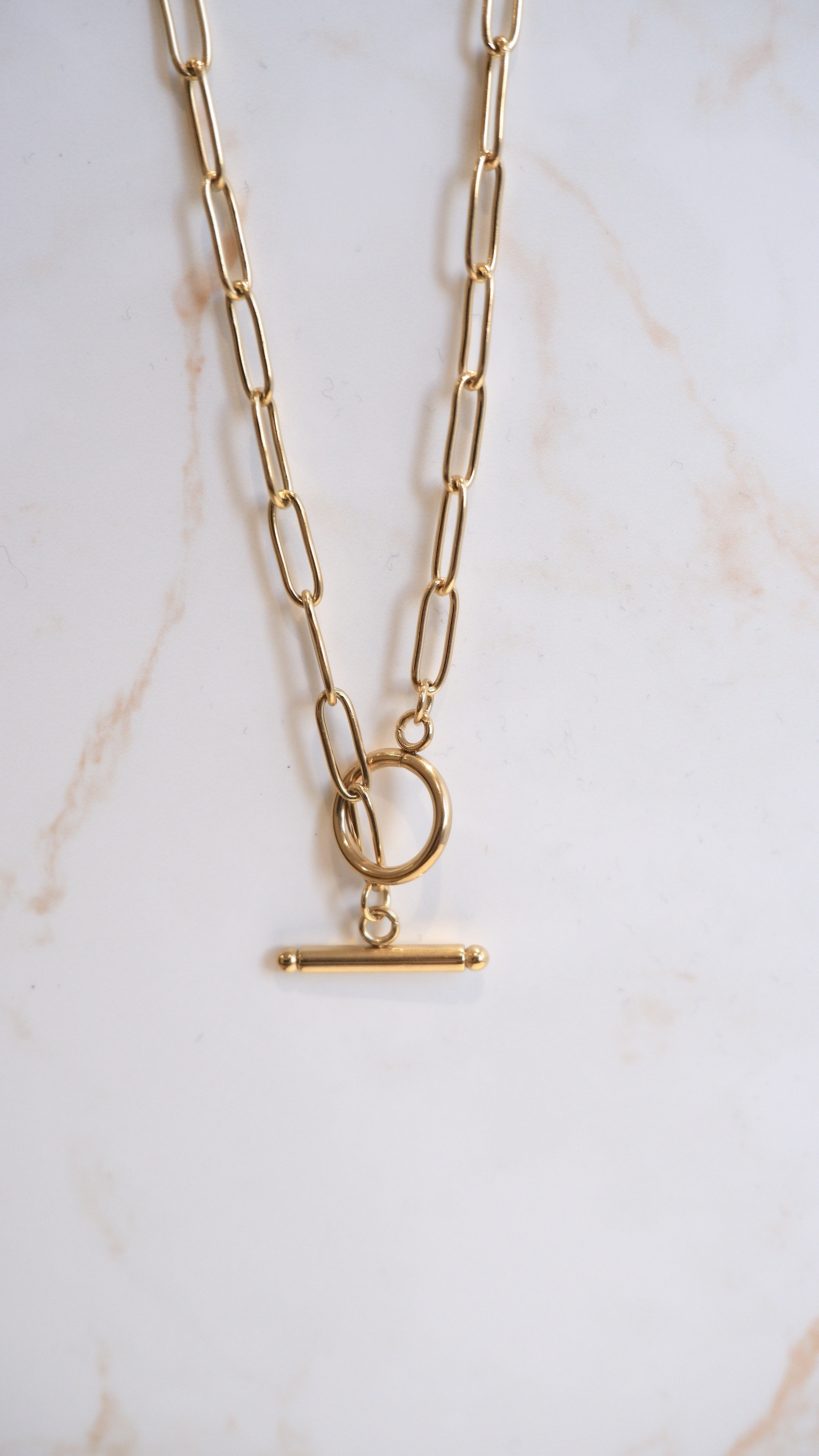 Serpent Fob Chain Necklace Gold Vermeil – Temple of the Sun US